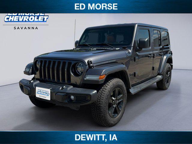 used 2021 Jeep Wrangler Unlimited car, priced at $38,724