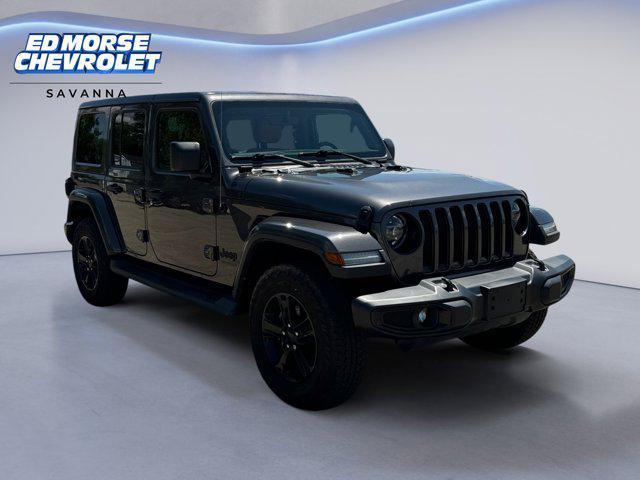 used 2021 Jeep Wrangler Unlimited car, priced at $38,724