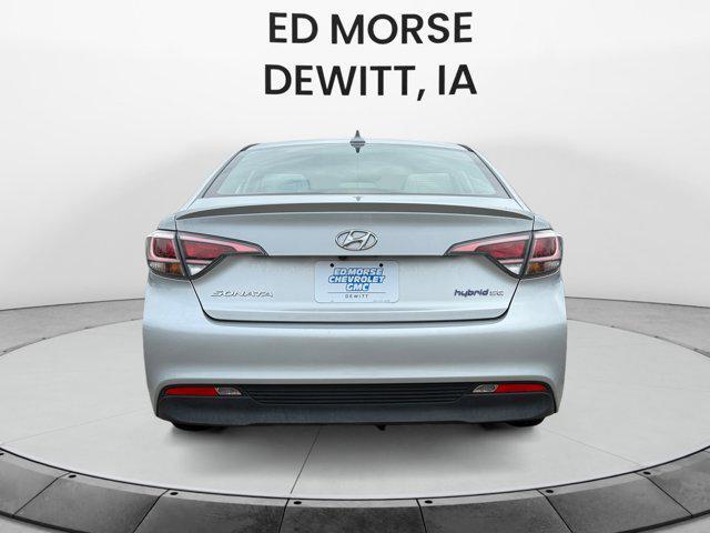 used 2017 Hyundai Sonata Hybrid car, priced at $7,884
