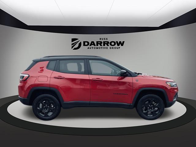 used 2023 Jeep Compass car, priced at $22,500