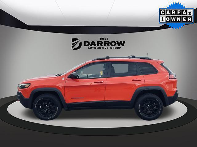 used 2021 Jeep Cherokee car, priced at $20,796