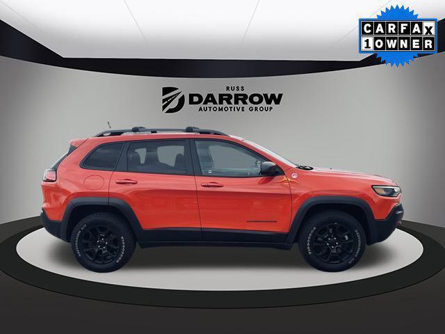 used 2021 Jeep Cherokee car, priced at $20,796