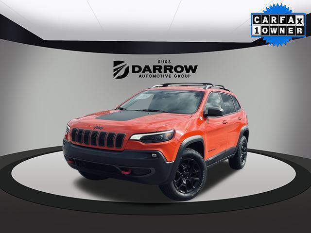 used 2021 Jeep Cherokee car, priced at $20,796