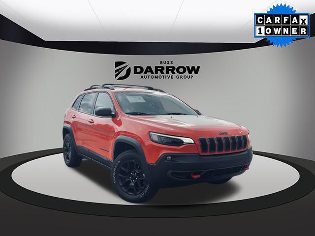 used 2021 Jeep Cherokee car, priced at $20,796