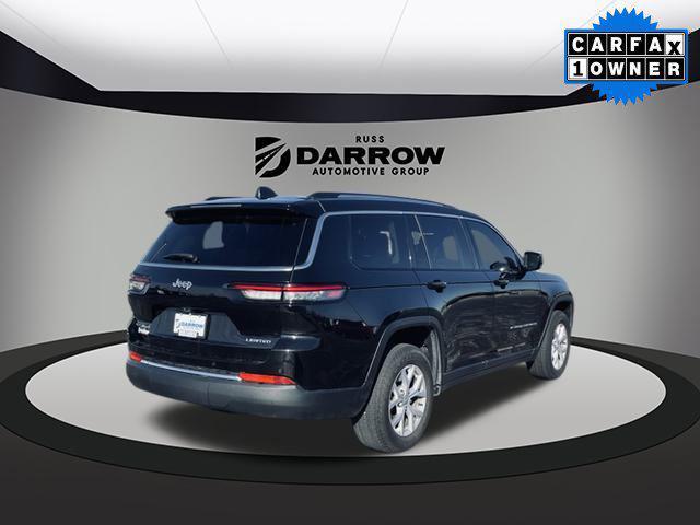 used 2021 Jeep Grand Cherokee L car, priced at $25,500