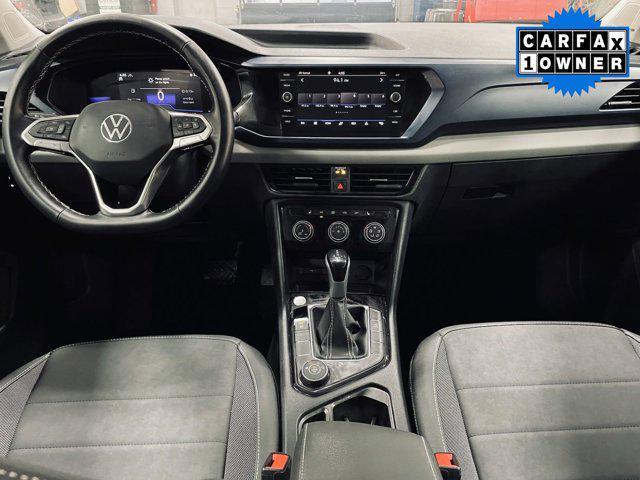 used 2023 Volkswagen Taos car, priced at $22,195