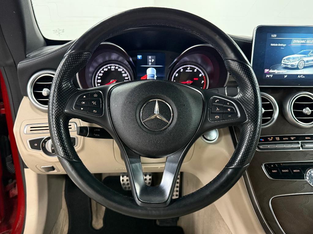 used 2018 Mercedes-Benz C-Class car, priced at $26,817