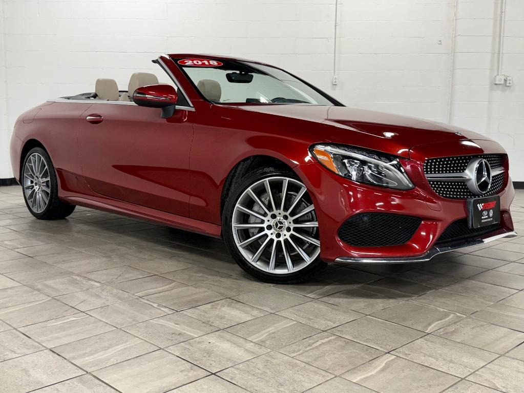 used 2018 Mercedes-Benz C-Class car, priced at $26,817