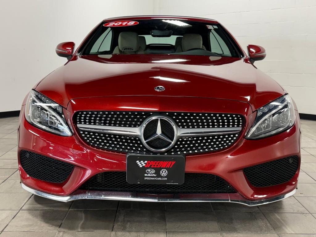 used 2018 Mercedes-Benz C-Class car, priced at $26,817