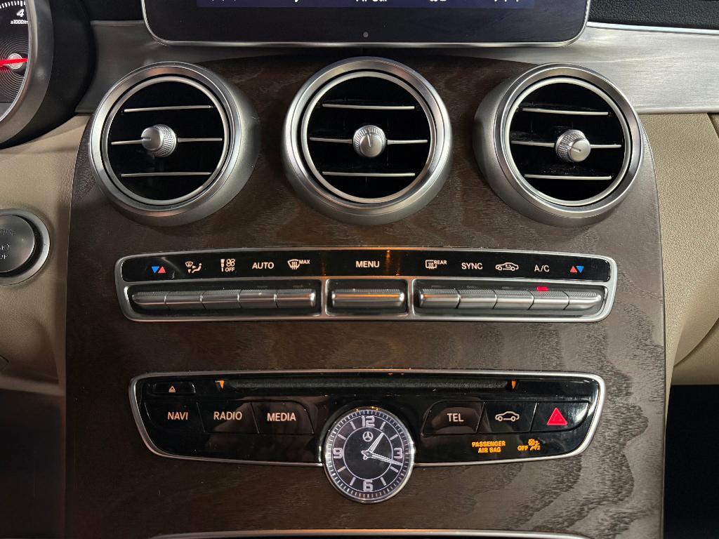 used 2018 Mercedes-Benz C-Class car, priced at $26,817