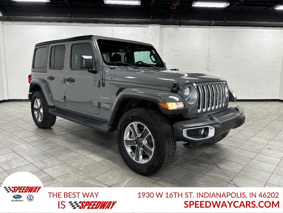 used 2022 Jeep Wrangler Unlimited car, priced at $35,580