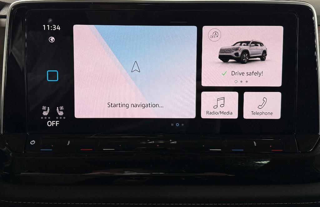 new 2025 Volkswagen Atlas car, priced at $43,266