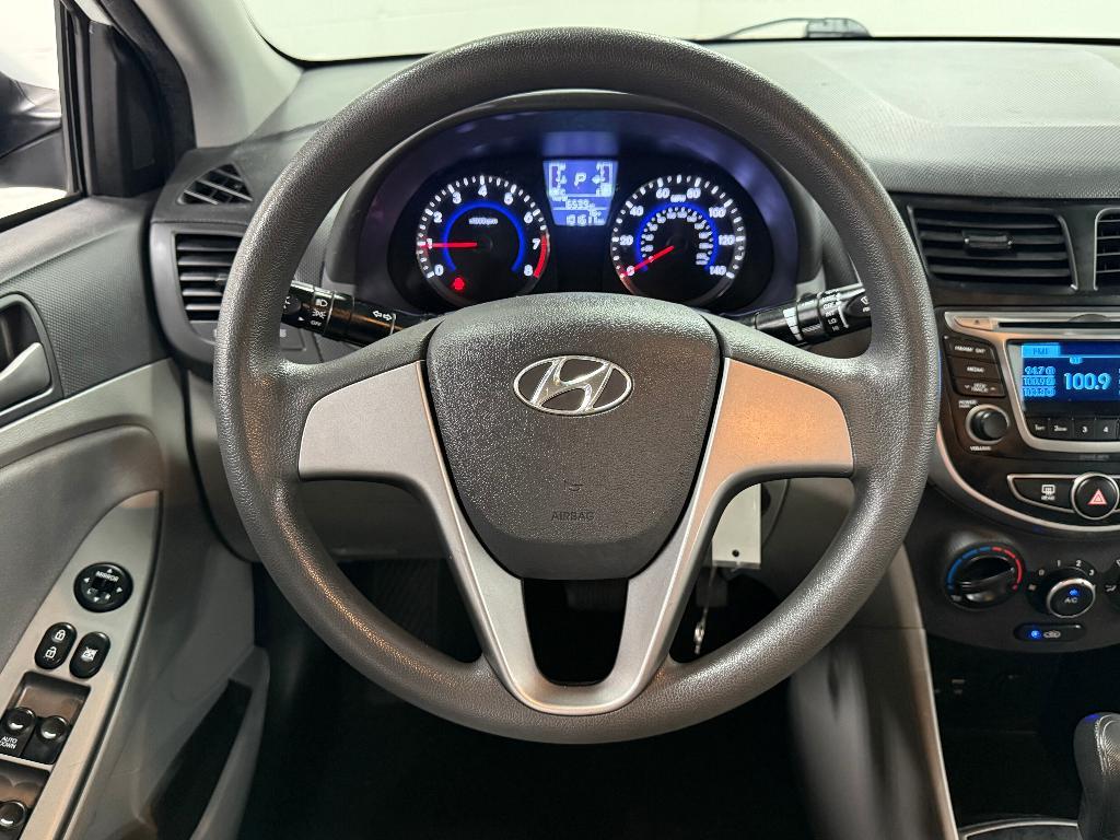 used 2017 Hyundai Accent car, priced at $8,500