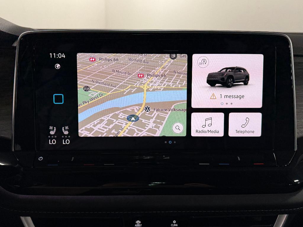 new 2025 Volkswagen Atlas car, priced at $48,266