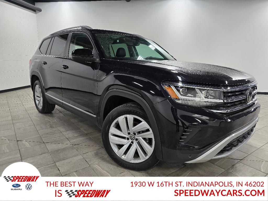 used 2021 Volkswagen Atlas car, priced at $28,149