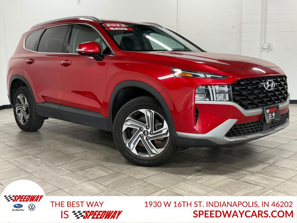 used 2023 Hyundai Santa Fe car, priced at $19,200