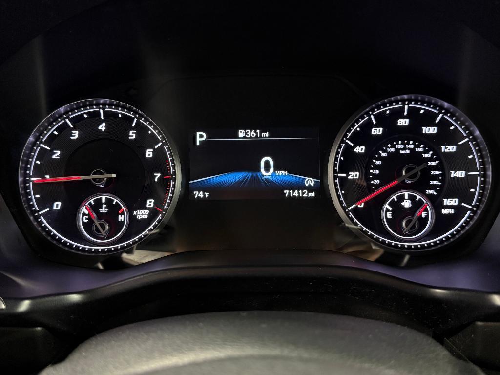 used 2023 Hyundai Santa Fe car, priced at $21,500