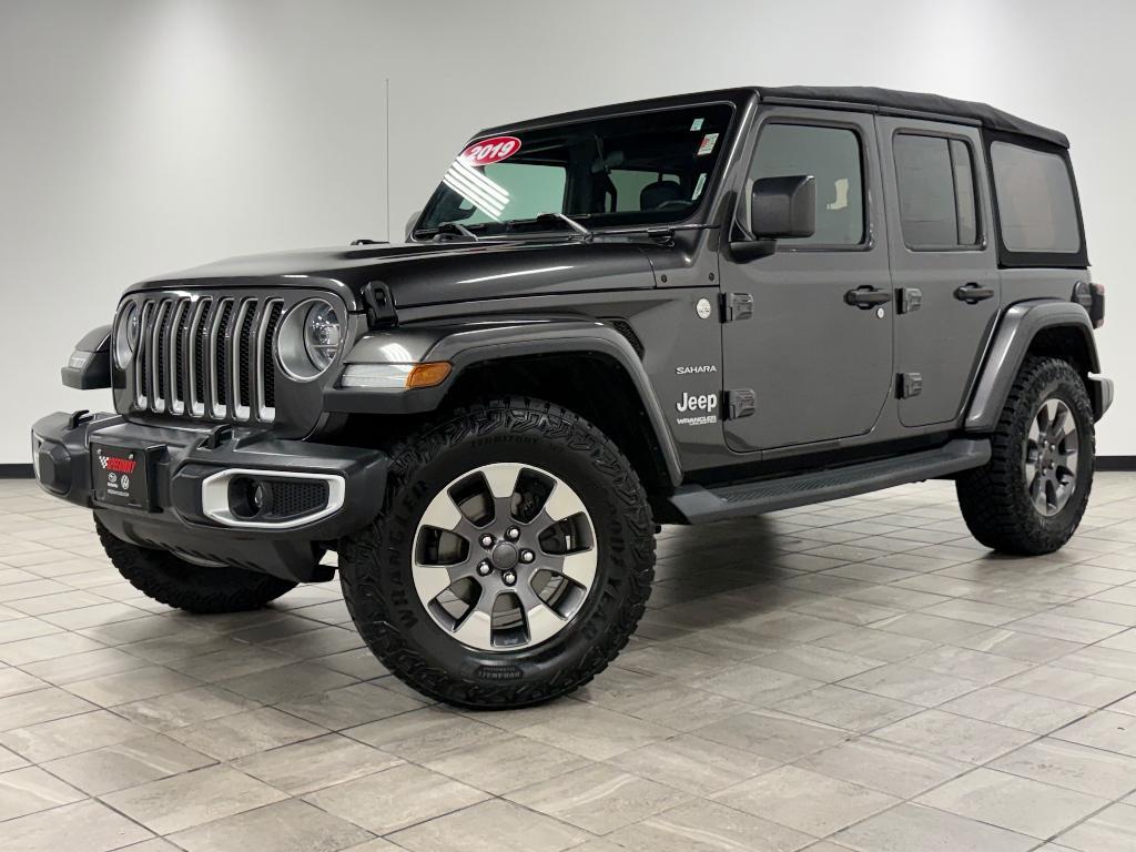 used 2019 Jeep Wrangler Unlimited car, priced at $24,287