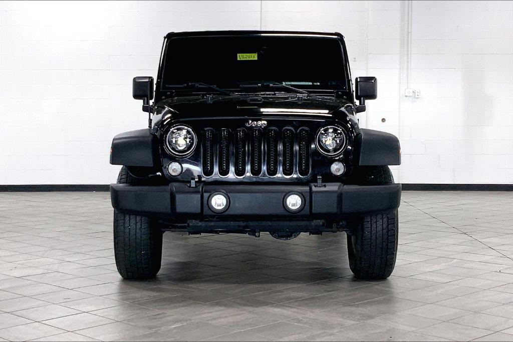 used 2017 Jeep Wrangler Unlimited car, priced at $16,290