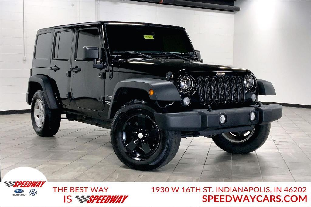 used 2017 Jeep Wrangler Unlimited car, priced at $16,290