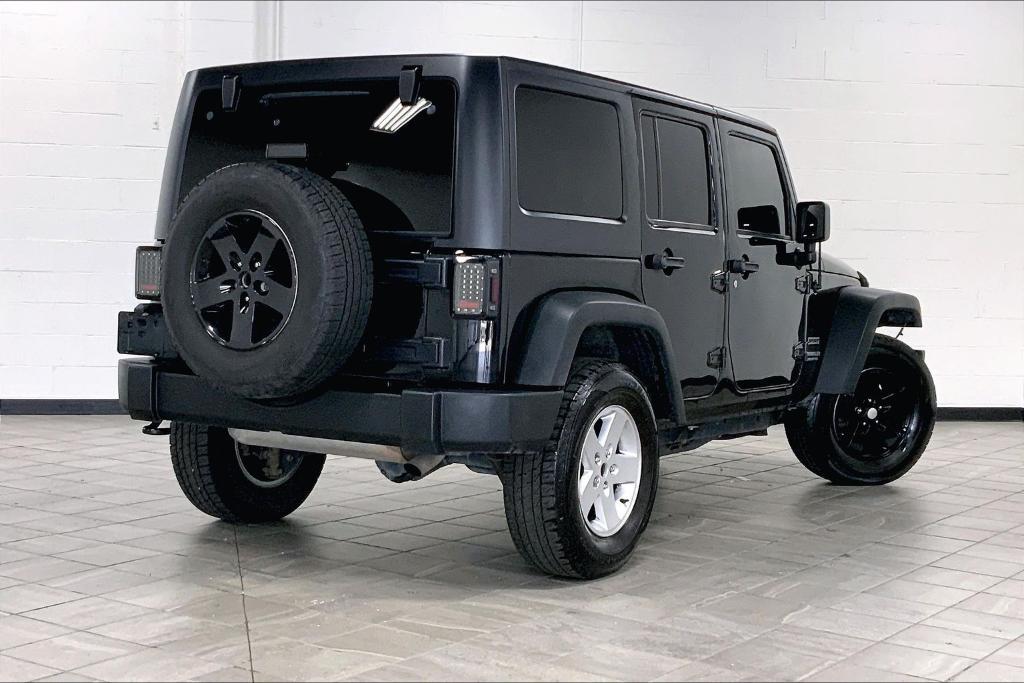 used 2017 Jeep Wrangler Unlimited car, priced at $16,290