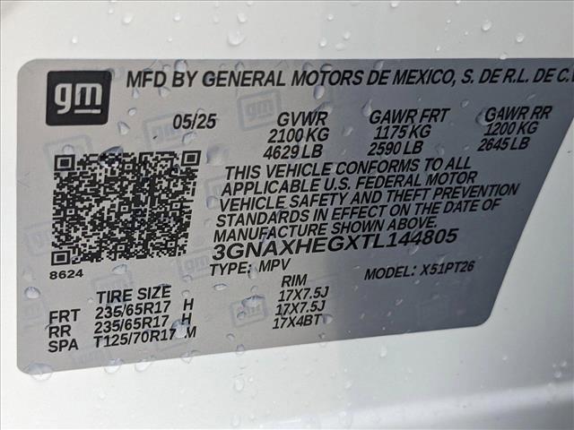 new 2026 Chevrolet Equinox car, priced at $28,995