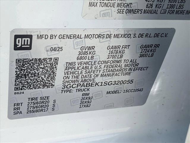new 2025 Chevrolet Silverado 1500 car, priced at $32,708