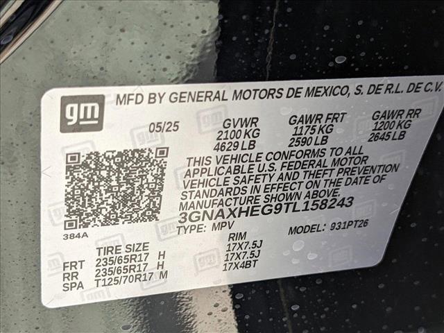 new 2026 Chevrolet Equinox car, priced at $31,045