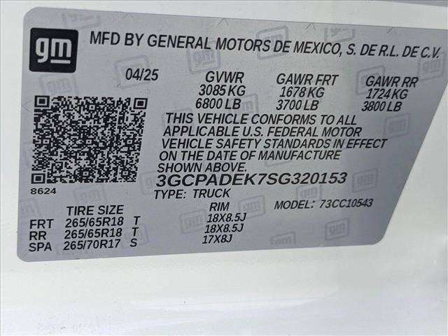 new 2025 Chevrolet Silverado 1500 car, priced at $47,977