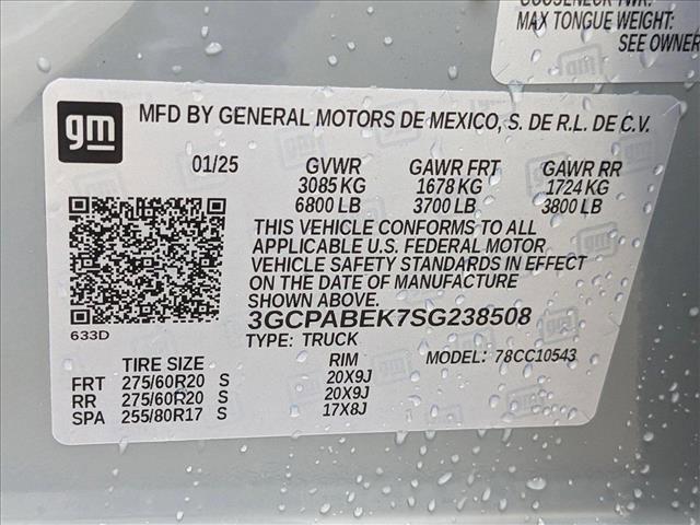 new 2025 Chevrolet Silverado 1500 car, priced at $42,991