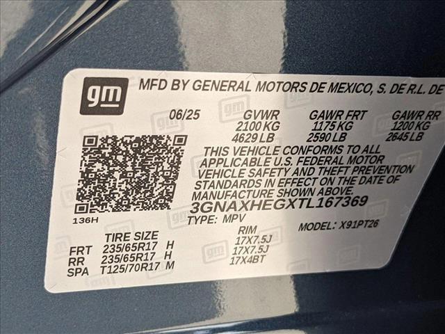 new 2026 Chevrolet Equinox car, priced at $28,958