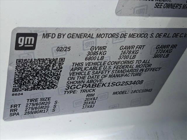new 2025 Chevrolet Silverado 1500 car, priced at $33,545