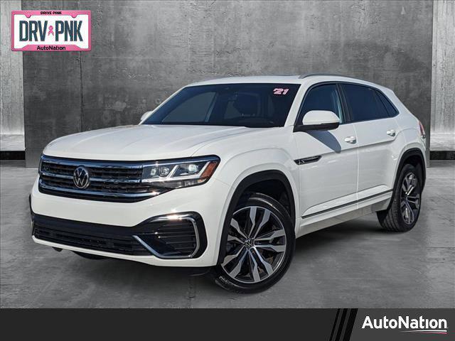 used 2021 Volkswagen Atlas Cross Sport car, priced at $26,421