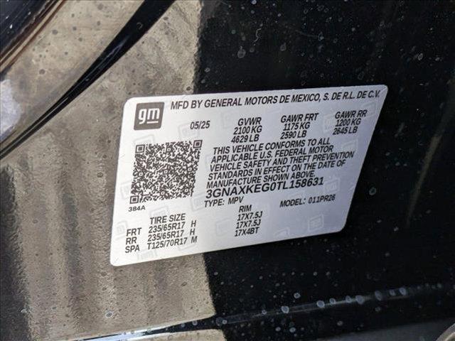 new 2026 Chevrolet Equinox car, priced at $30,537