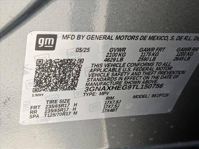 new 2026 Chevrolet Equinox car, priced at $31,045