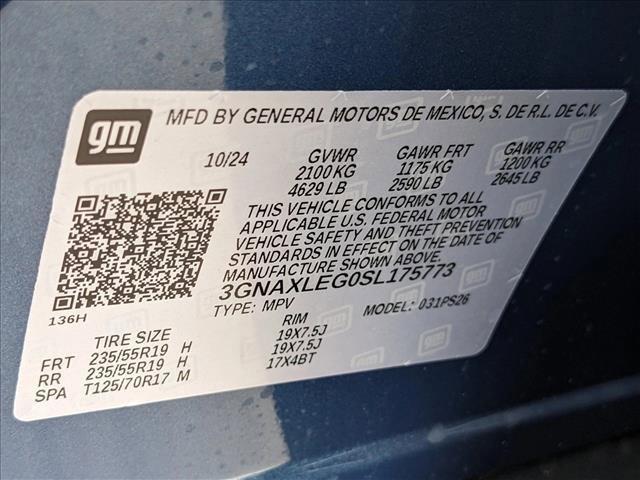 new 2025 Chevrolet Equinox car, priced at $28,991