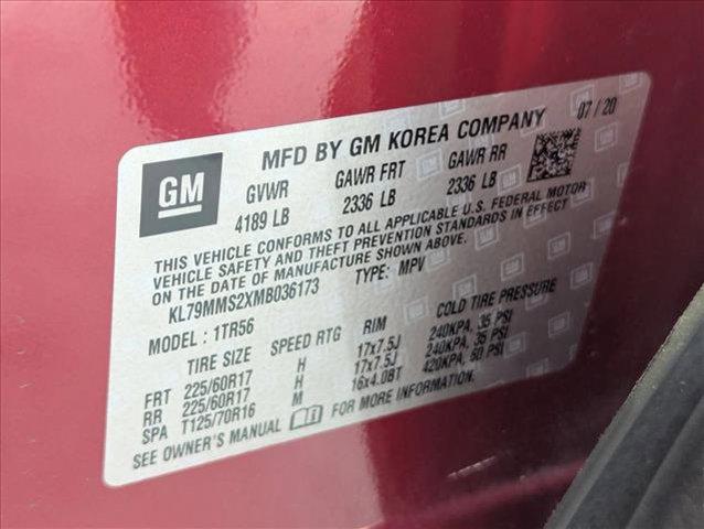 used 2021 Chevrolet TrailBlazer car, priced at $12,491