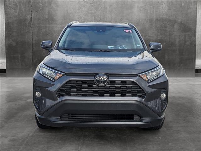 used 2021 Toyota RAV4 car, priced at $25,406