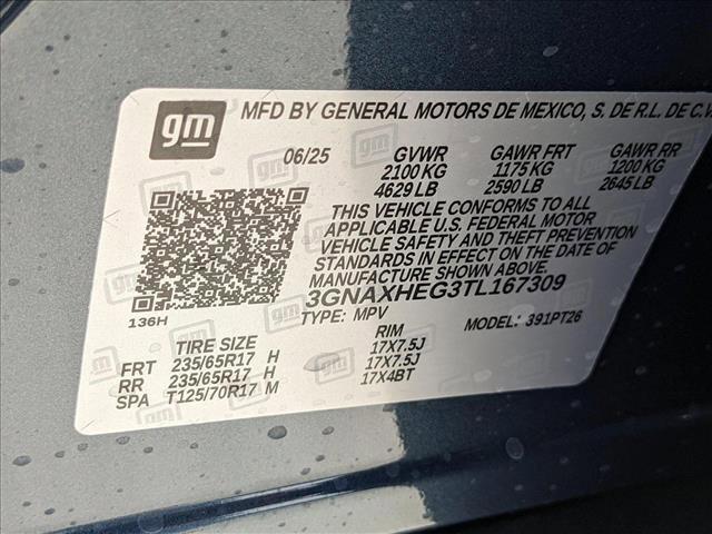 new 2026 Chevrolet Equinox car, priced at $27,158