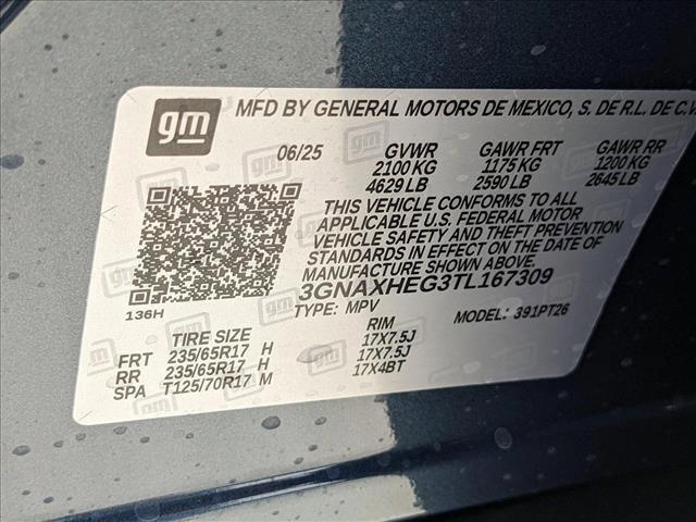 new 2026 Chevrolet Equinox car, priced at $30,991