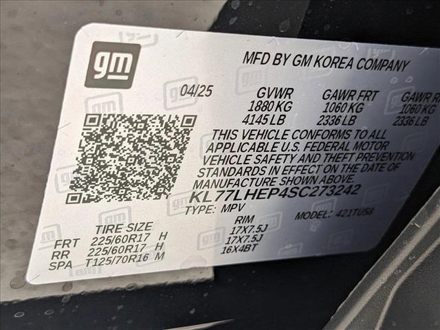 new 2025 Chevrolet Trax car, priced at $22,230