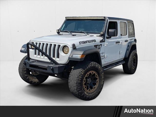 used 2018 Jeep Wrangler Unlimited car, priced at $17,428
