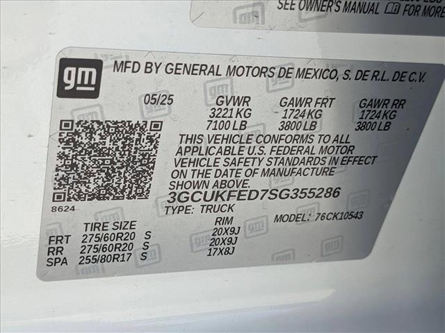 new 2025 Chevrolet Silverado 1500 car, priced at $56,104