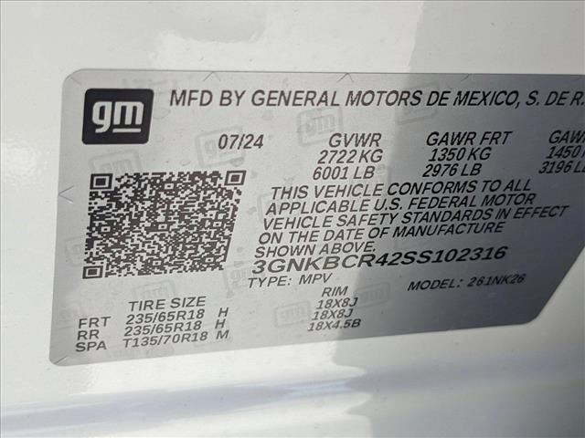 new 2025 Chevrolet Blazer car, priced at $32,995