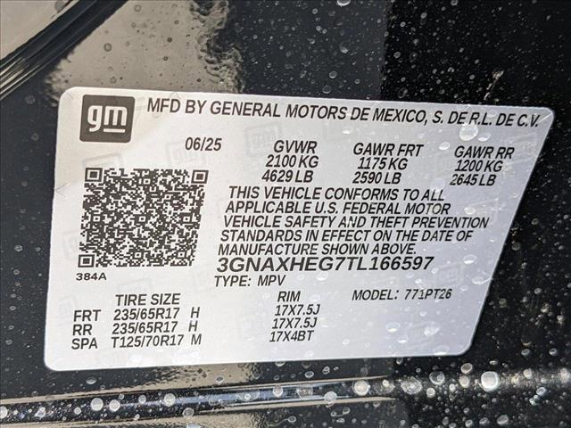 new 2026 Chevrolet Equinox car, priced at $27,158