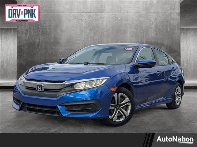 used 2016 Honda Civic car, priced at $12,991