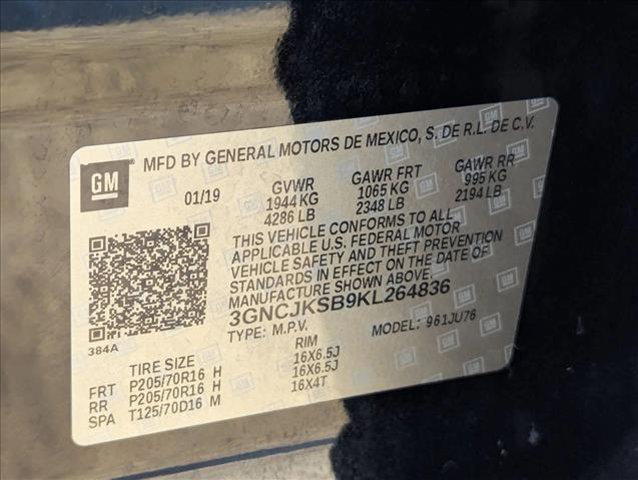 used 2019 Chevrolet Trax car, priced at $11,262