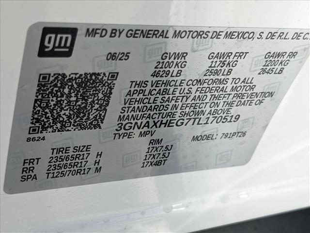 new 2026 Chevrolet Equinox car, priced at $25,251