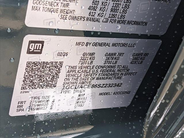 new 2025 Chevrolet Silverado 1500 car, priced at $49,160