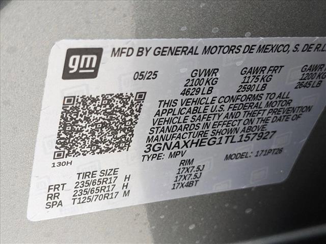 new 2026 Chevrolet Equinox car, priced at $27,051